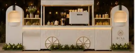 BUNA cart extended on both sides