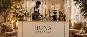 BUNA bar at an intimate private gathering